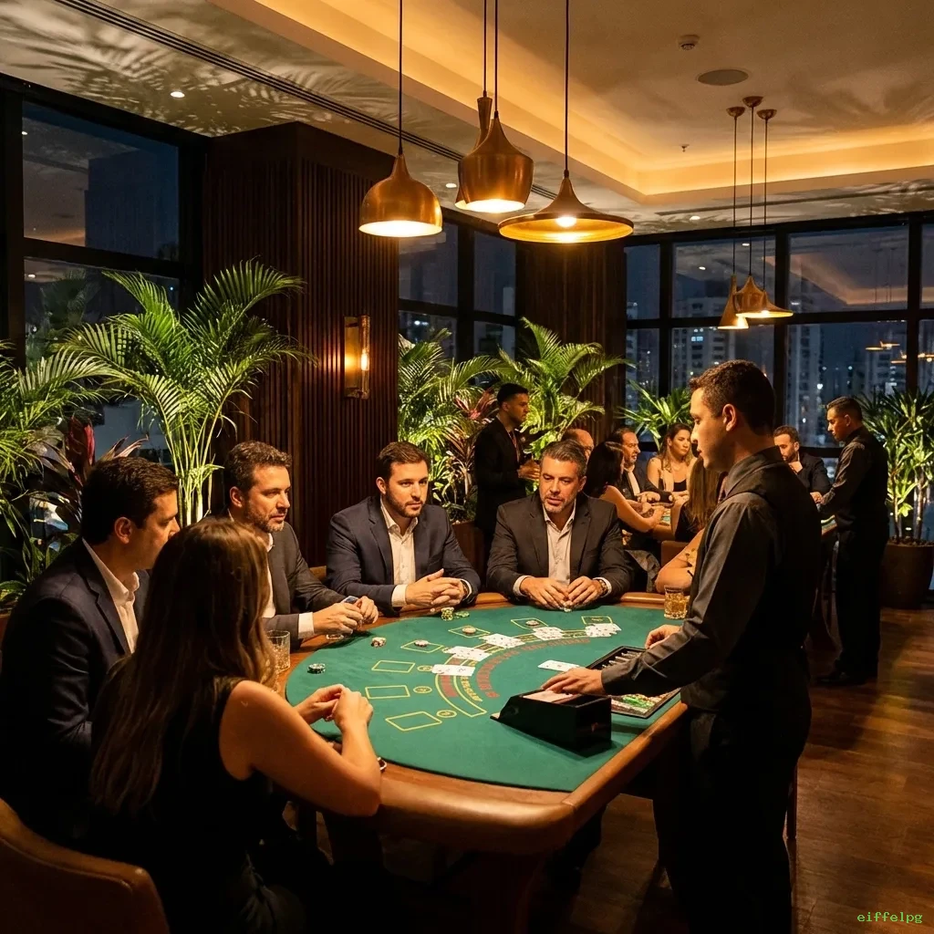 Imagem promocional da experiência de game da eiffelpg